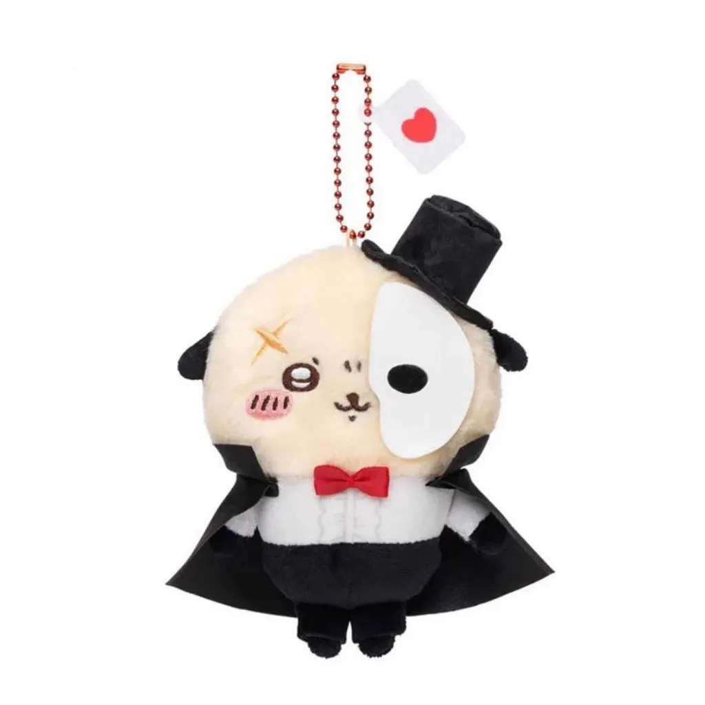 Japan ChiiKawa Magic Girl Series | ChiiKawa Hachiware Usagi Momonga Kurimanju Rakko Shisa Crab Beetle - Mini Plush Doll keychain