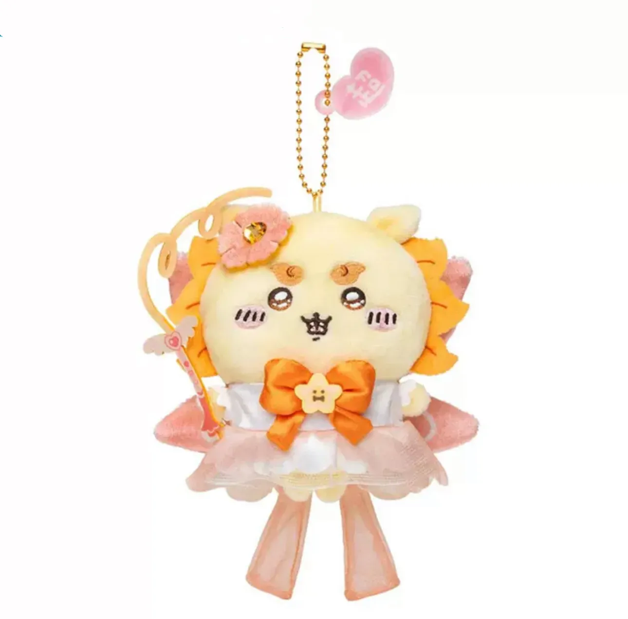 Japan ChiiKawa Magic Girl Series | ChiiKawa Hachiware Usagi Momonga Kurimanju Rakko Shisa Crab Beetle - Mini Plush Doll keychain