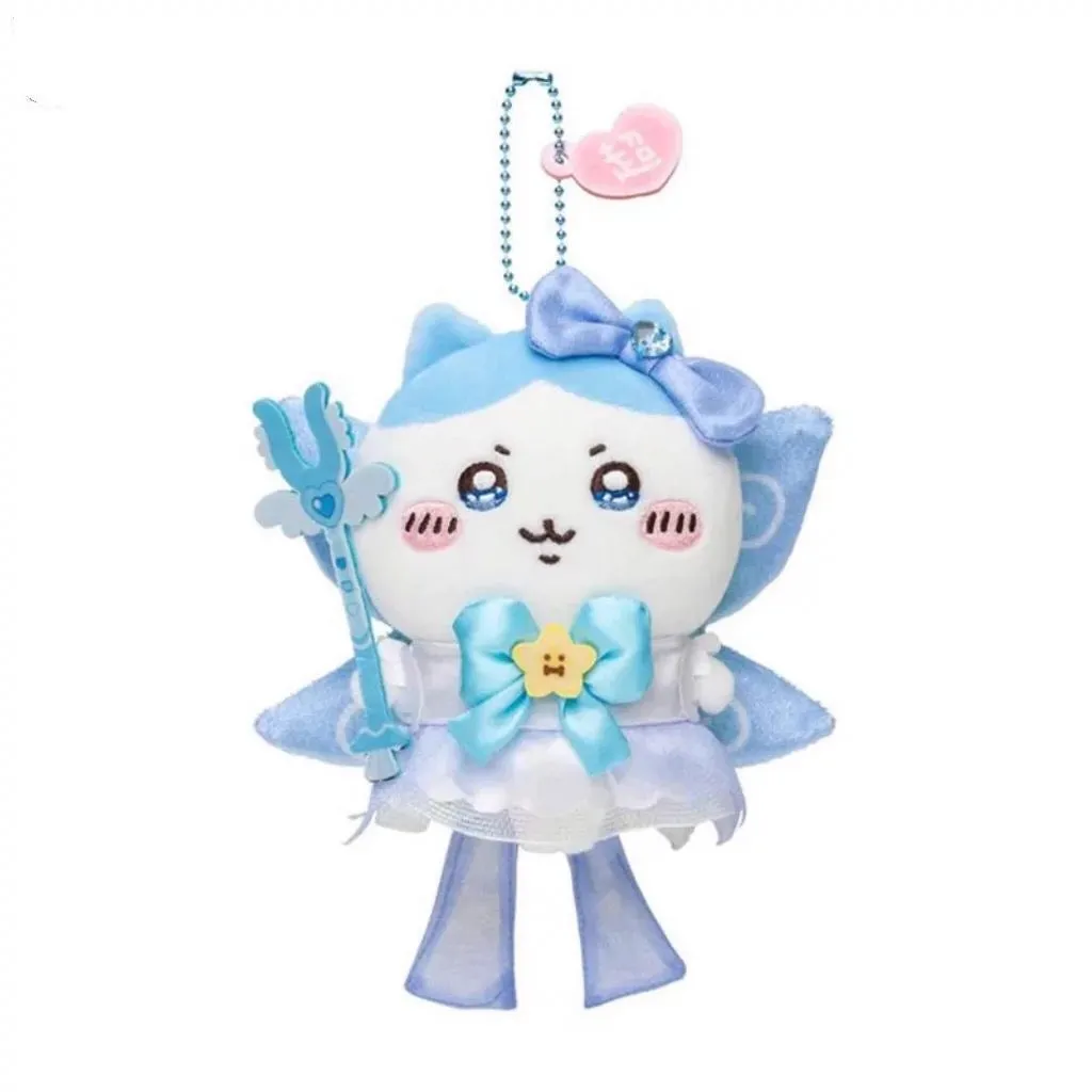 Japan ChiiKawa Magic Girl Series | ChiiKawa Hachiware Usagi Momonga Kurimanju Rakko Shisa Crab Beetle - Mini Plush Doll keychain