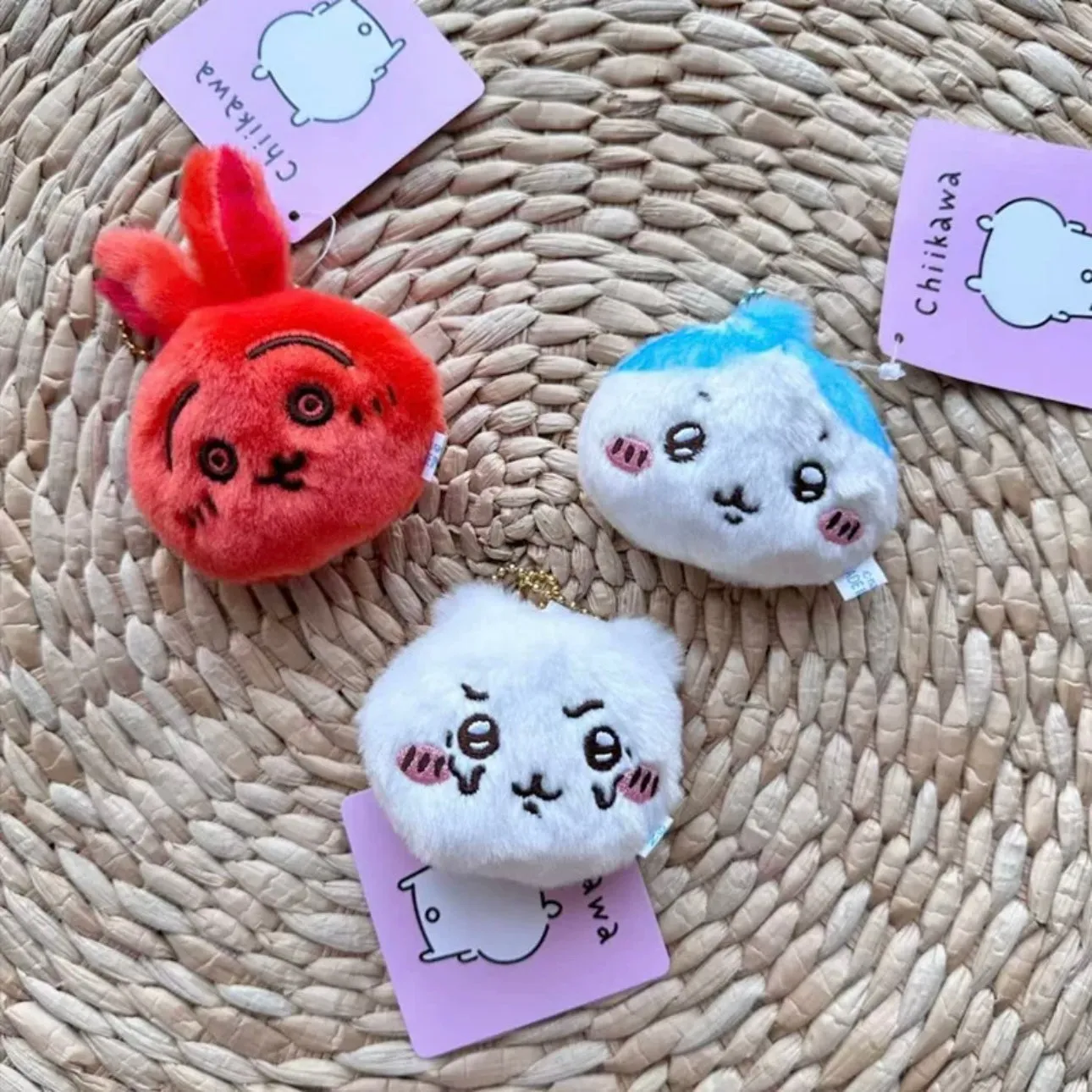 Japan ChiiKawa Monster Devil | ChiiKawa Hachiware Usagi - Mini Plush Doll Keychain