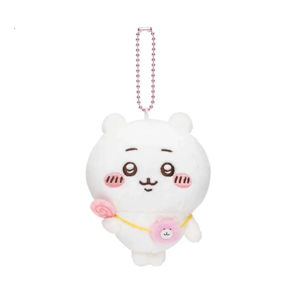 Japan ChiiKawa Travelling | ChiiKawa Hachiware Usagi - Mini Plush Doll Keychain