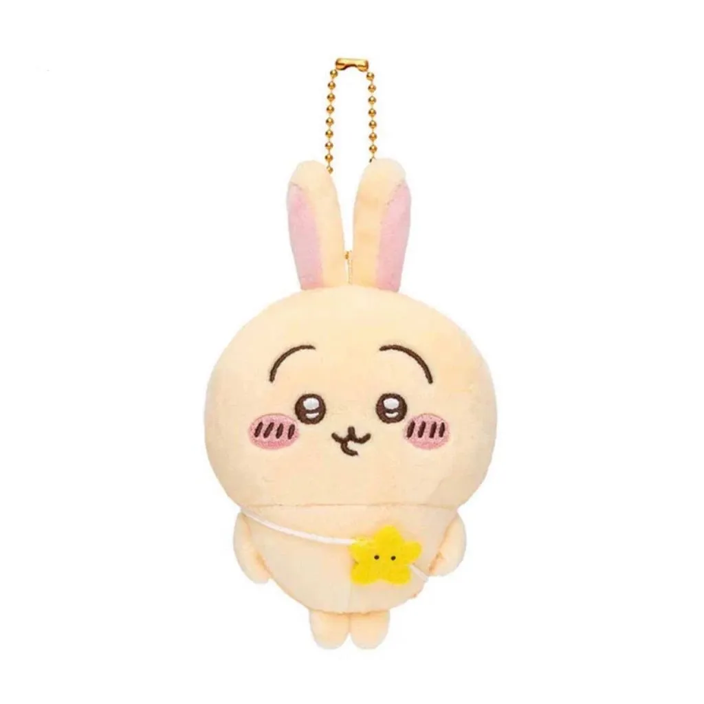 Japan ChiiKawa Travelling | ChiiKawa Hachiware Usagi - Mini Plush Doll Keychain