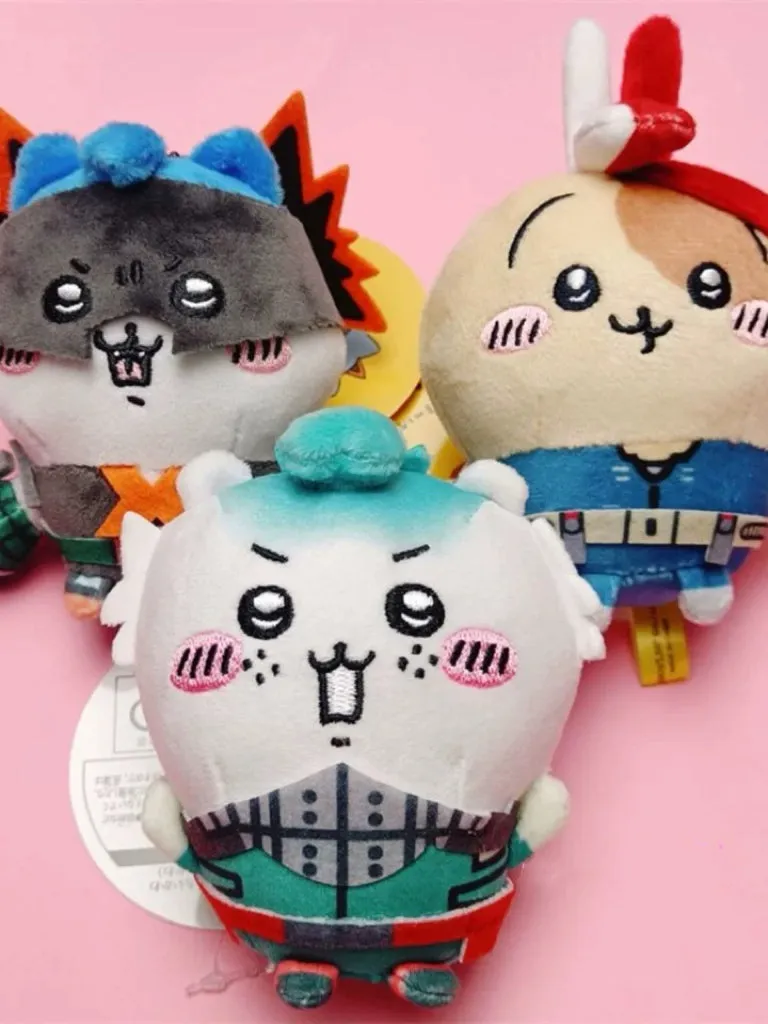 Japan ChiiKawa X My Hero Academia | ChiiKawa Hachiware Usagi - Mini Plush Doll Keychain