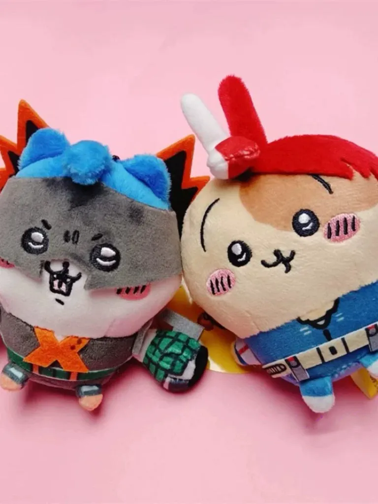 Japan ChiiKawa X My Hero Academia | ChiiKawa Hachiware Usagi - Mini Plush Doll Keychain