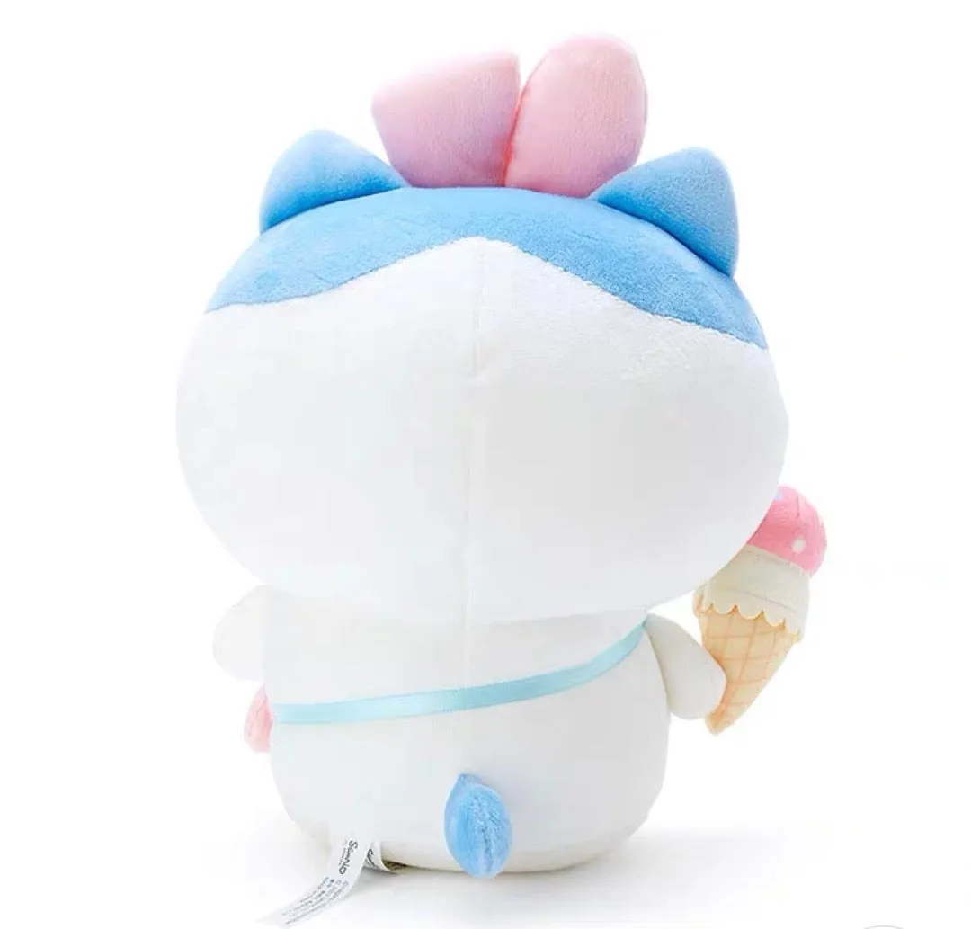 Japan ChiiKawa X Sanrio | ChiiKawa Hachiware Usagi Momonga My Melody Kuromi Cinnamoroll Pompompurin - Plush Doll 20cm Keychain 10cm
