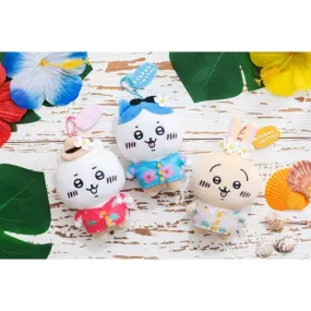 Japan Chiikawa X Travel Series| ChiiKawa Hachiware Usagi - Mini Plush Doll Keychain