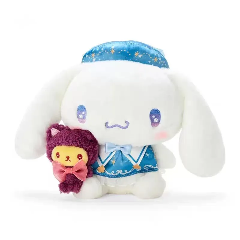 Japan Sanrio Magic School | Hello Kitty My Melody Kuromi Cinnamoroll - Plush Doll 20cm Keychain 10cm