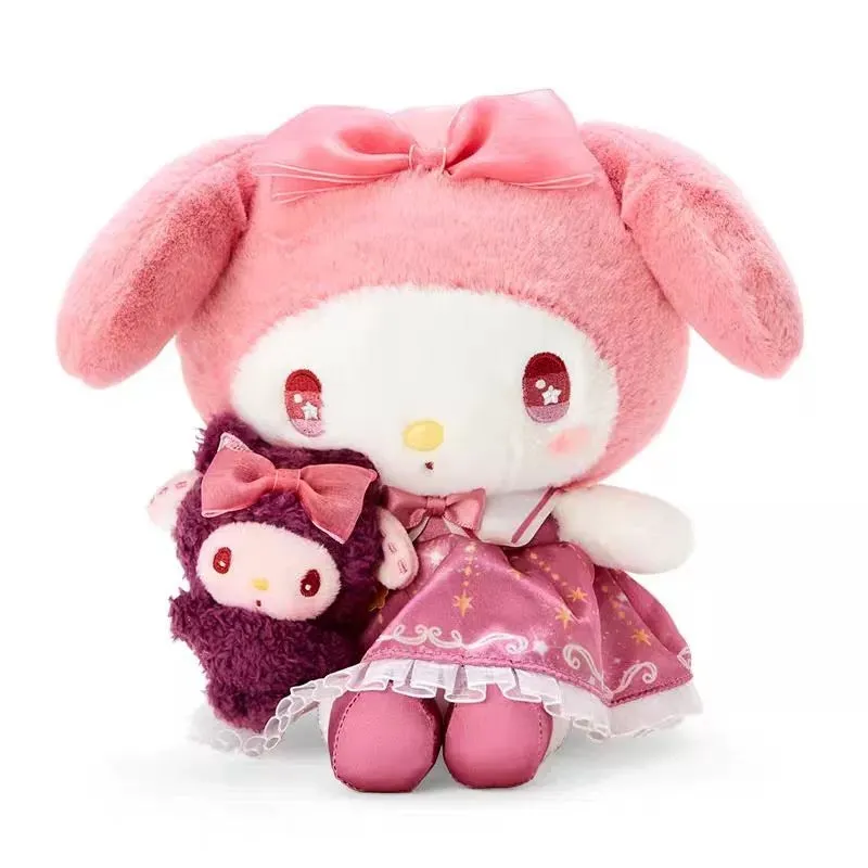 Japan Sanrio Magic School | Hello Kitty My Melody Kuromi Cinnamoroll - Plush Doll 20cm Keychain 10cm