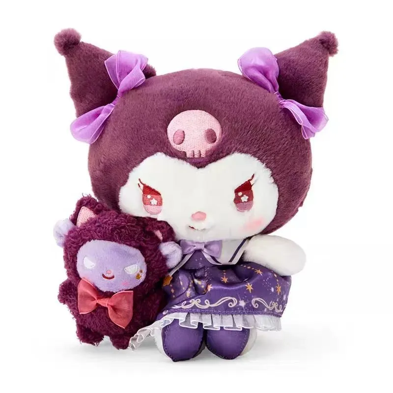Japan Sanrio Magic School | Hello Kitty My Melody Kuromi Cinnamoroll - Plush Doll 20cm Keychain 10cm