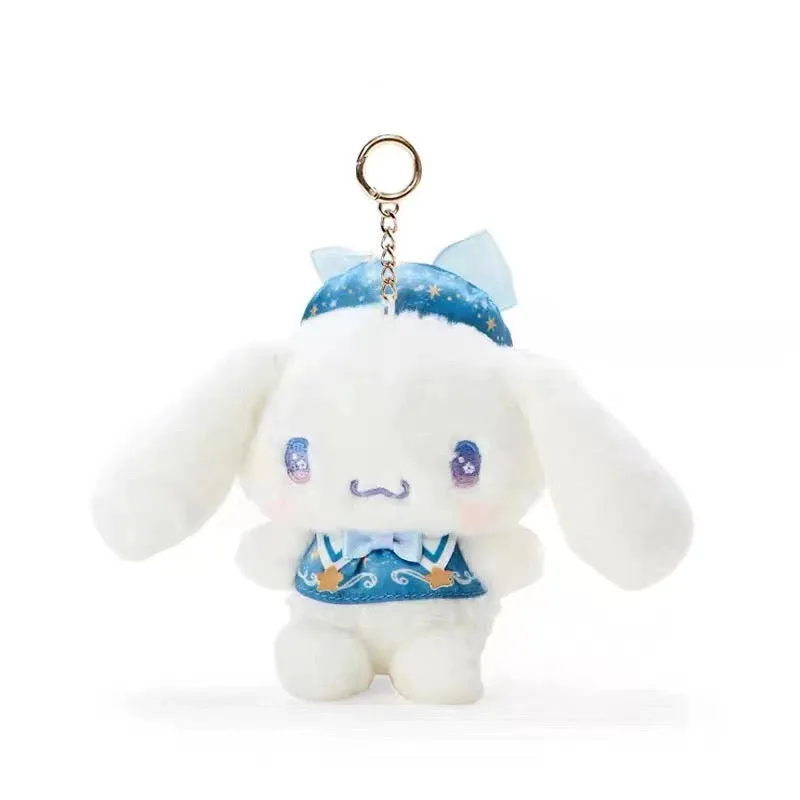 Japan Sanrio Magic School | Hello Kitty My Melody Kuromi Cinnamoroll - Plush Doll 20cm Keychain 10cm