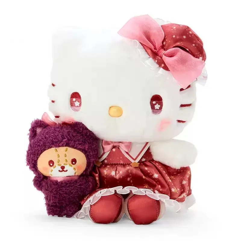 Japan Sanrio Magic School | Hello Kitty My Melody Kuromi Cinnamoroll - Plush Doll 20cm Keychain 10cm