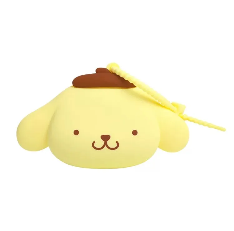 Japan Sanrio Silicone Mini Purse Bag | Hello Kitty My Melody Kuromi Cinnamoroll Pompompurin Pochacco Hangyodon - Coin Bag Can put in Airpods EarPhone
