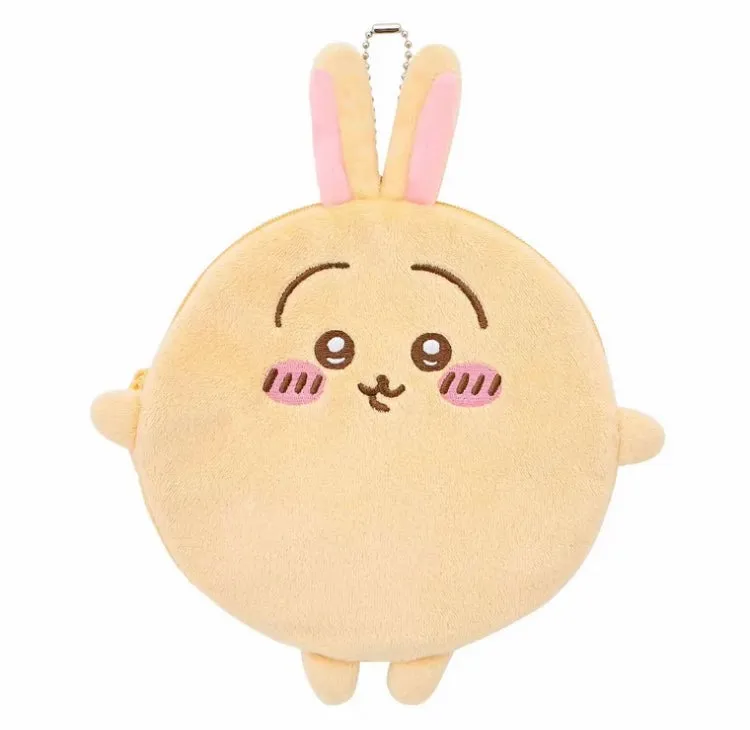 Japanese Cartoon Chiikawa Purse Key Chain | ChiiKawa Hachiware Usagi - Kawaii Little Bag Coin Bag