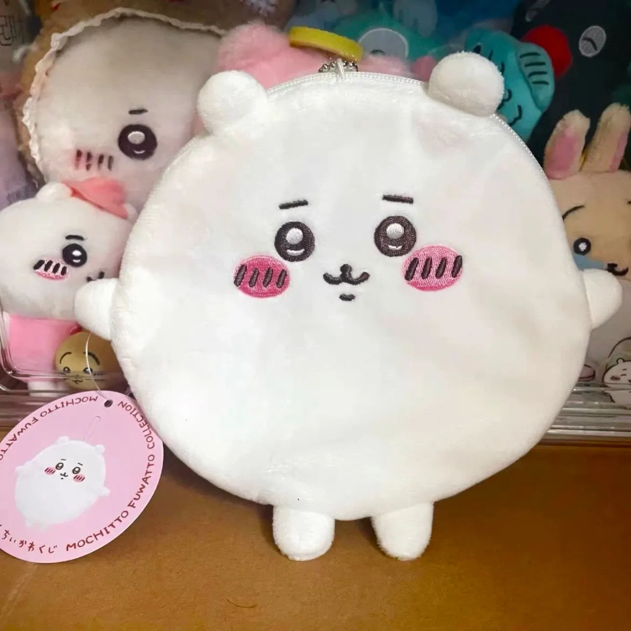 Japanese Cartoon Chiikawa Purse Key Chain | ChiiKawa Hachiware Usagi - Kawaii Little Bag Coin Bag