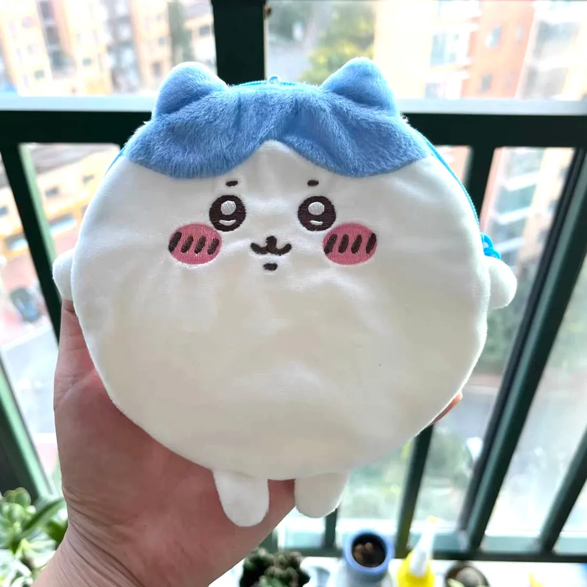 Japanese Cartoon Chiikawa Purse Key Chain | ChiiKawa Hachiware Usagi - Kawaii Little Bag Coin Bag