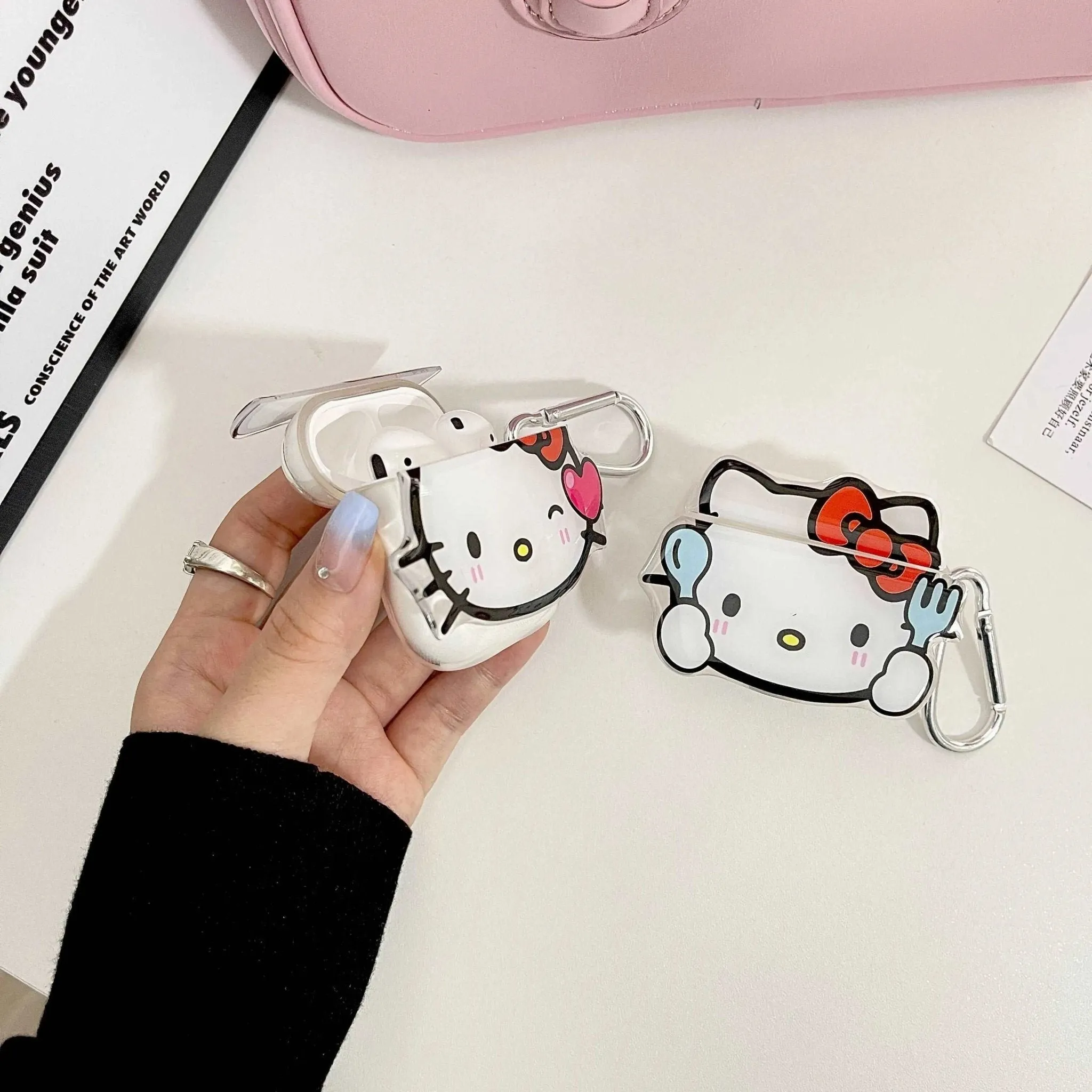 Kawaii Hello Kitty AirPods Case