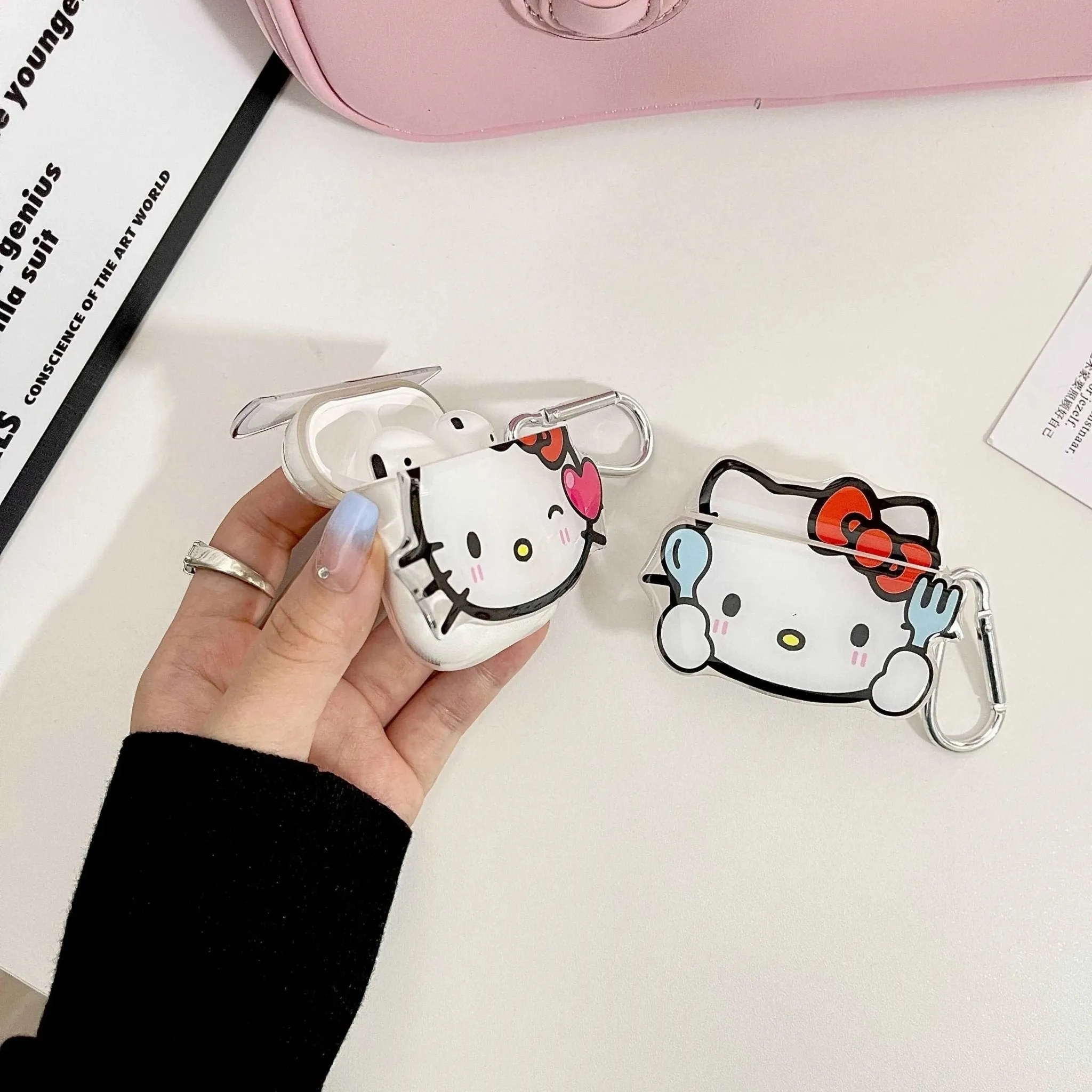 Kawaii Hello Kitty AirPods Case