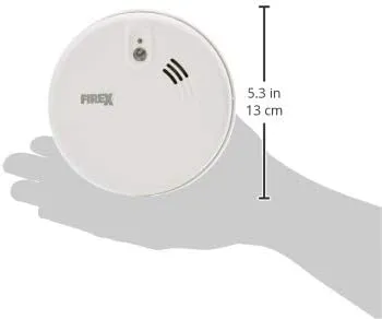 Kidde Firex KF20R Optical Mains Smoke Alarm Rechargeable Battery Back Up