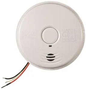 Kidde Worry-Free Ionization Wire-In Smoke Alarm With 10 Year Sealed Lithium Battery Backup