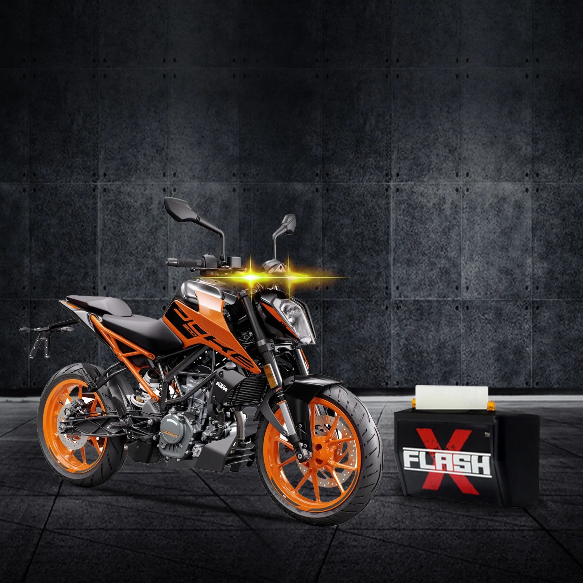 KTM Duke 200 (2017-2020) Flash X Hazard Flash Module, Blinker,Flasher
