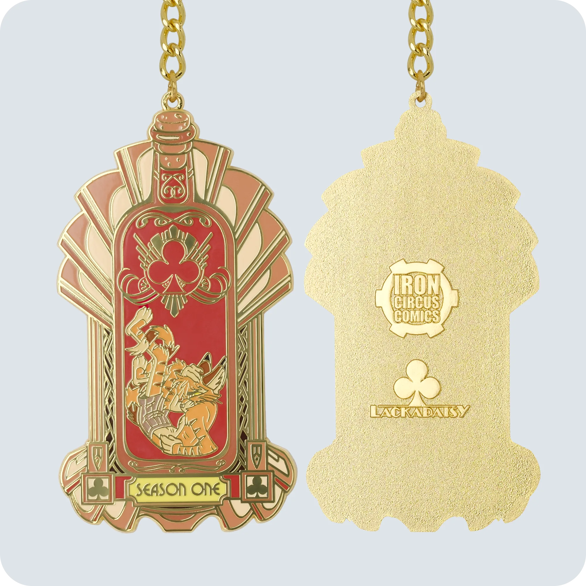Lackadaisy Season One Keychain