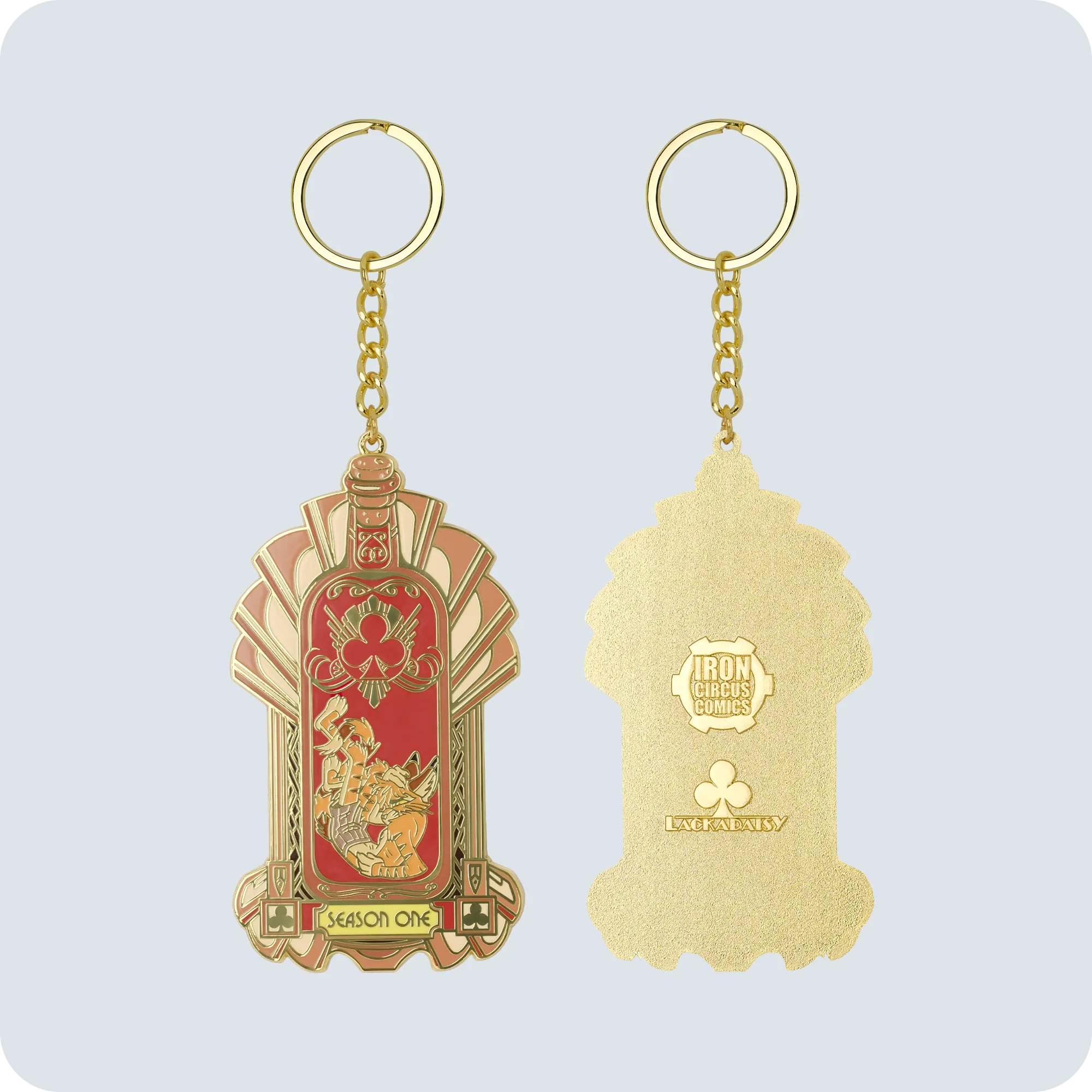 Lackadaisy Season One Keychain