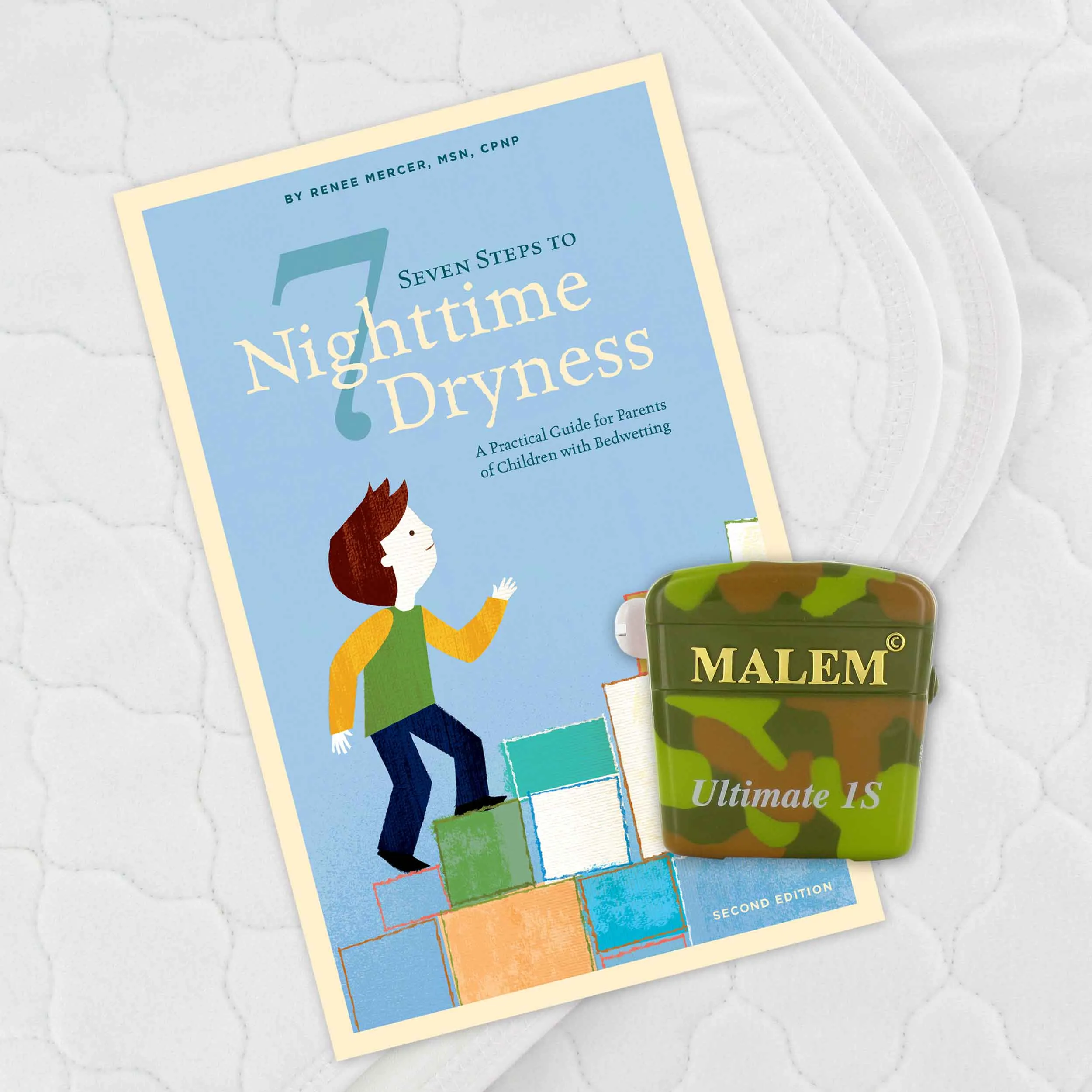 MALEM ULTIMATE SELECTABLE MULTI-TONE BEDWETTING ALARM Treatment Kit