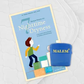 MALEM ULTIMATE SELECTABLE MULTI-TONE BEDWETTING ALARM Treatment Kit