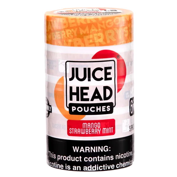 Mango Strawberry Mint Juice Head Pouches