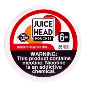 Mango Strawberry Mint Juice Head Pouches