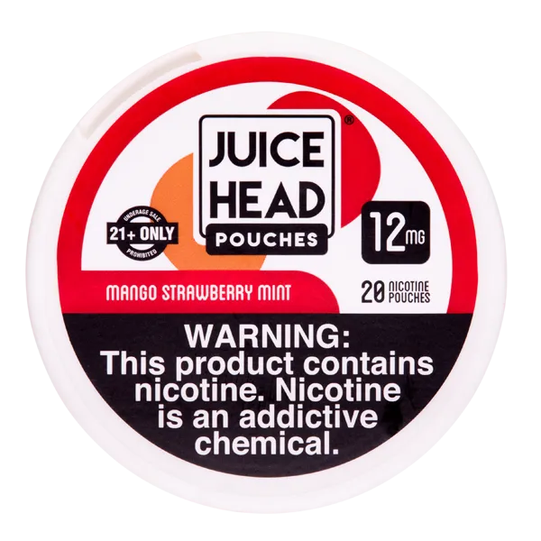 Mango Strawberry Mint Juice Head Pouches