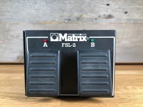 Matrix FSL-2 Amp Footswitch Used