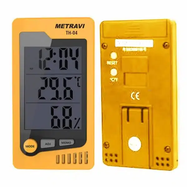 Metravi TH-04 0°C to 50°C Temperature and Humidity Meter