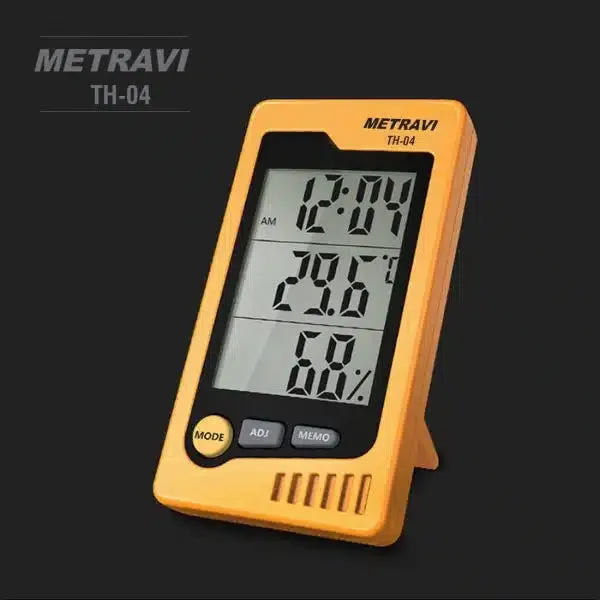 Metravi TH-04 0°C to 50°C Temperature and Humidity Meter