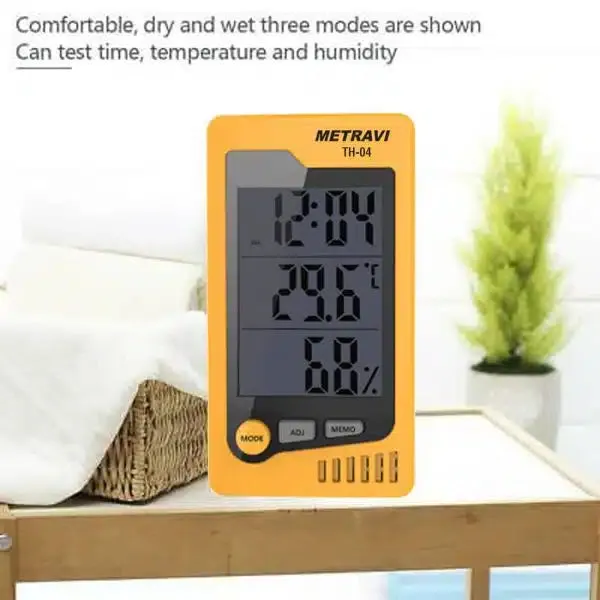 Metravi TH-04 0°C to 50°C Temperature and Humidity Meter
