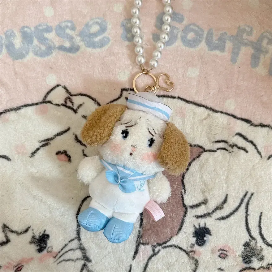 Mikko illustration Sailor Limited Edition Plush Doll Keychain Bear Latte Dog Souffie Kitten Mousse Rabbit Cammy