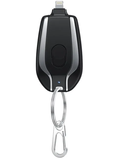 Mini Emergency Charger Keychain : On-the-Go Charger