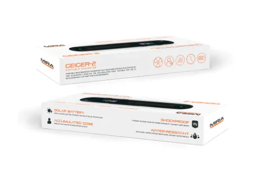 MIRA Safety Geiger-2 Dosimeter | Geiger Counter | Radiation Detector