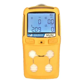 mPower MUNI MP420 LEL/O2-LF/CO/H2S Gas Detector MP42-20122-100