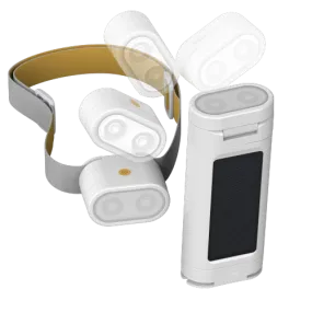 MPOWERD Luci Beam Solar Headlamp & Flashlight -White