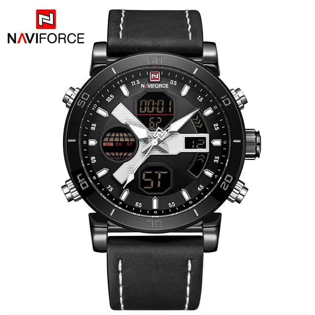 NAVIFORCE Luxury Men's LED watch