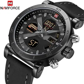 NAVIFORCE Luxury Men's LED watch