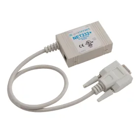 NET232  Serial to Ethernet Intelligent Cable Adapter
