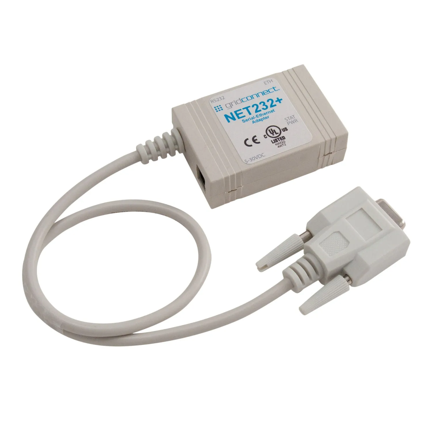 NET232  Serial to Ethernet Intelligent Cable Adapter