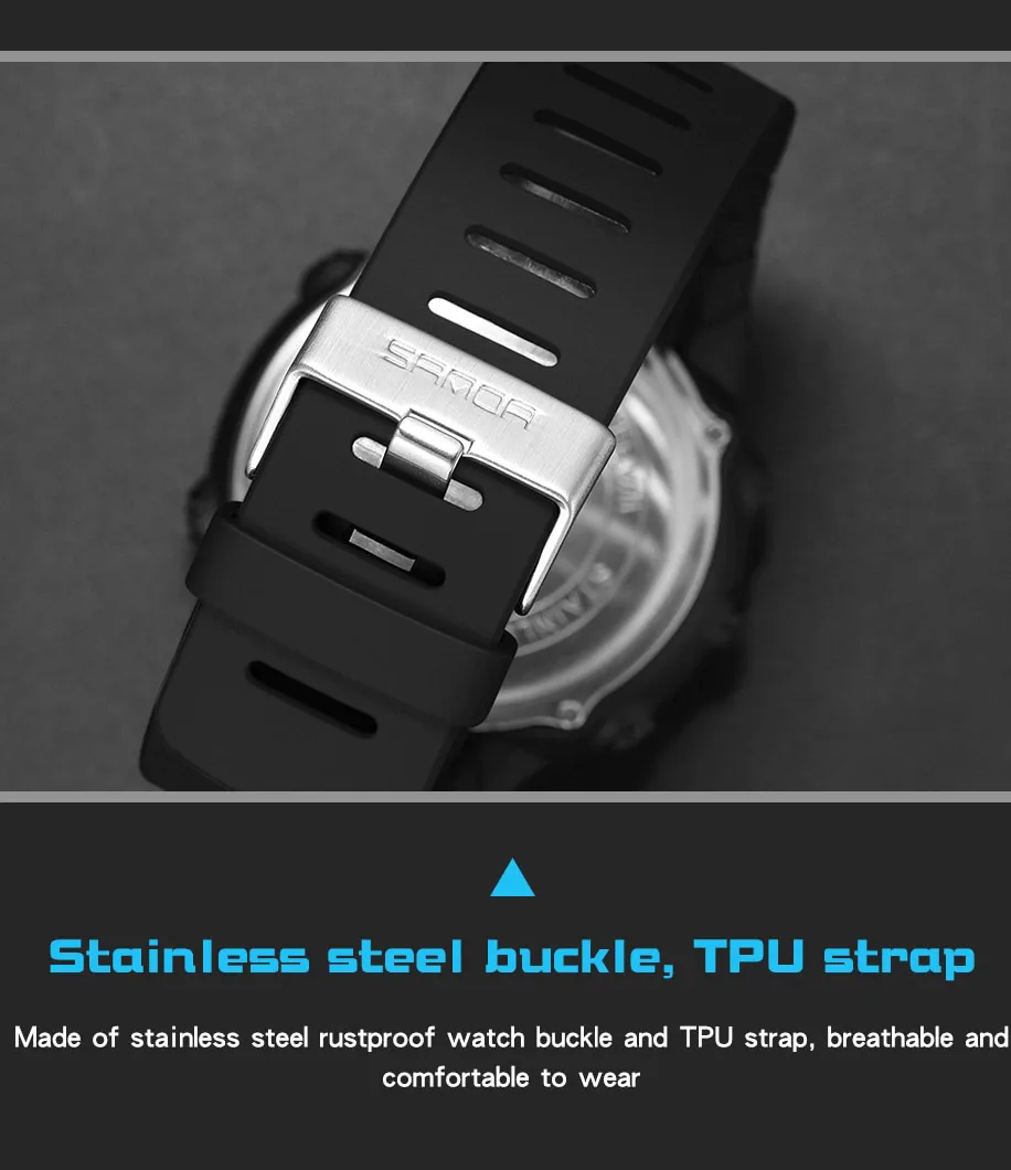 Outdoor Sports Digital Watch With Large Screen / Fashion Wristwatch - SF1313