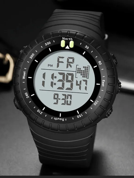 Outdoor Sports Digital Watch With Large Screen / Fashion Wristwatch - SF1313