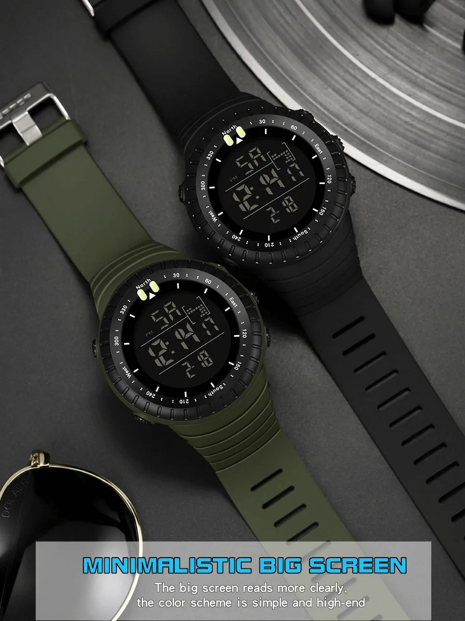 Outdoor Sports Digital Watch With Large Screen / Fashion Wristwatch - SF1313