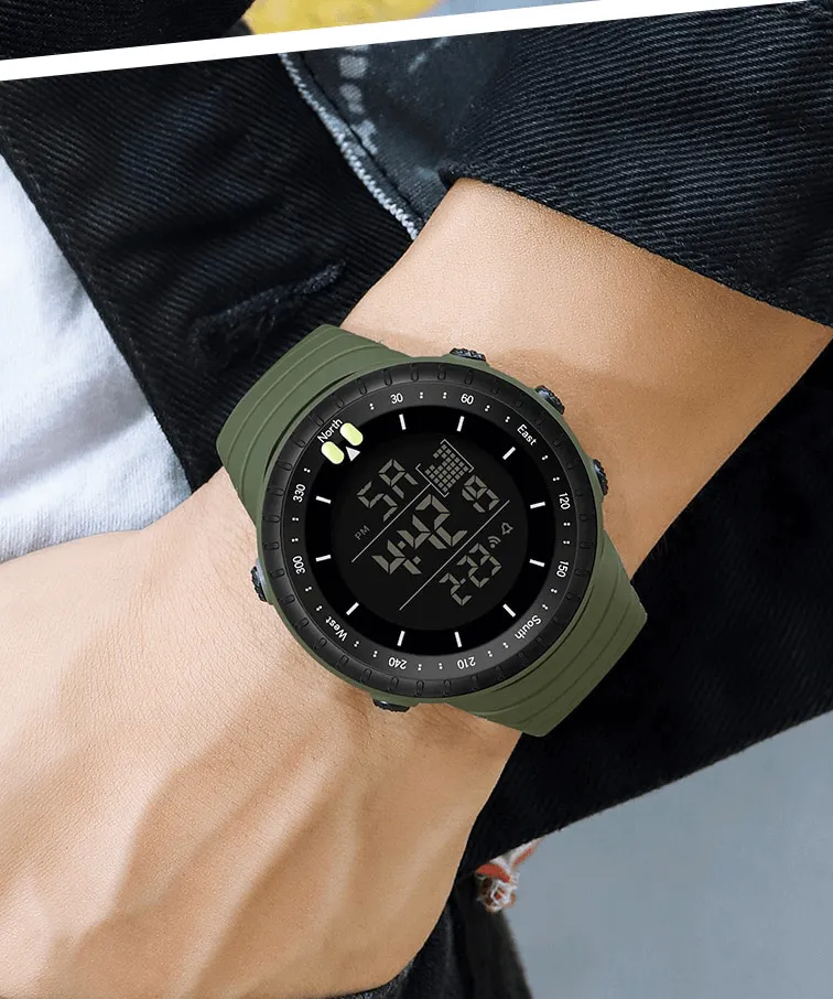 Outdoor Sports Digital Watch With Large Screen / Fashion Wristwatch - SF1313