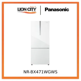 Panasonic NR-BX471WGWS Premium Bottom Freezer 2D Refrigerator with PrimeFresh 