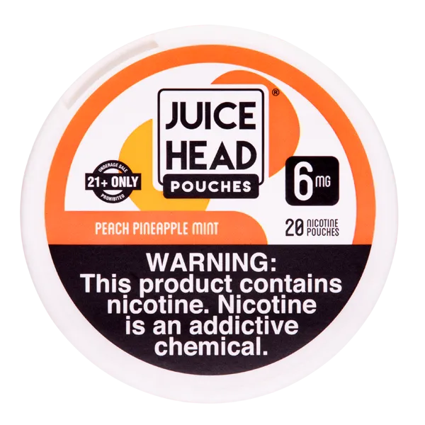 Peach Pineapple Mint Juice Head Pouches